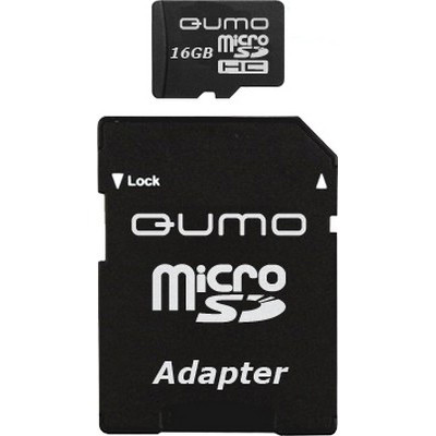 Micro SecureDigital 16Gb HC Qumo class6 (QM16GMICSDHC6)