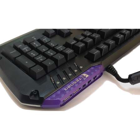 Клавиатура Tesoro Colada Evil TS-G3NL(B) Aluminum Backlit Mechanical Gaming Keyboard Blue USB
