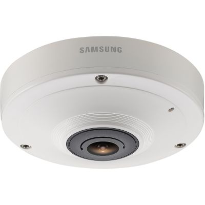 Проводная IP камера Samsung SNF-7010P 3Mpx, Цветная сетевая видеокамера FishEye с функцией день-ночь