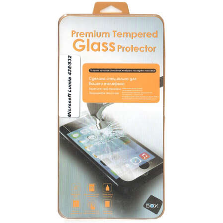 Защитное стекло для Nokia Lumia 435/Lumia 532 SkinBox