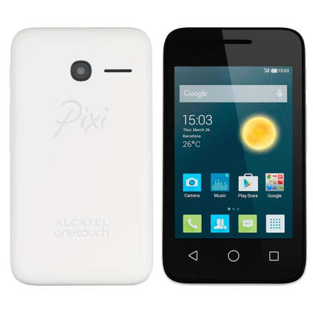 Смартфон Alcatel One Touch 4009D Pixi 3(3.5) Black White