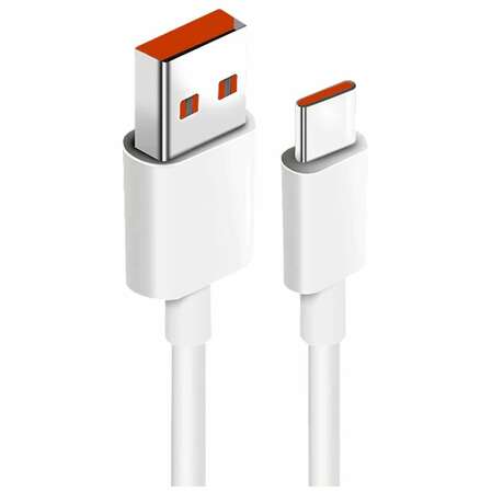 Кабель USB-A - Type C 1m Xiaomi Type-A to Type-C Cable 6A белый