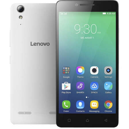 Смартфон Lenovo A6010 Dual Sim 8Gb White