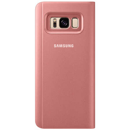 Чехол для Samsung Galaxy S8 SM-G950 Clear View Standing Cover, розовый
