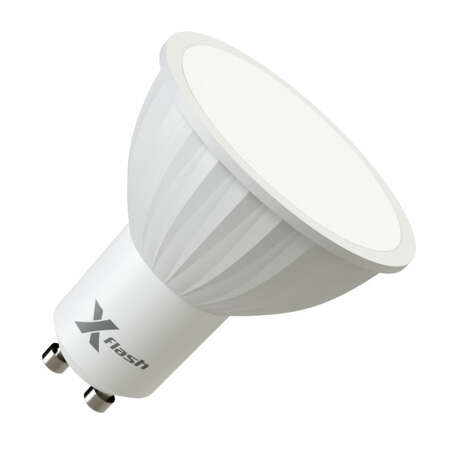 Светодиодная лампа LED лампа X-flash MR16 GU10 3W 220V 46133 белый свет, матовый