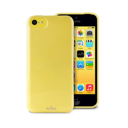 Чехол для iPhone 5c Puro Color Anti-Shock Cover желтый (IPCCYEL)