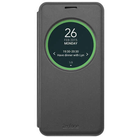 Чехол для Asus ZenFone ZenFone Max ZC550KL Asus View Flip Cover черный
