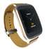 Умные часы Asus ZenWatch WI500Q кожаный ремешок, золотистые с серебром 