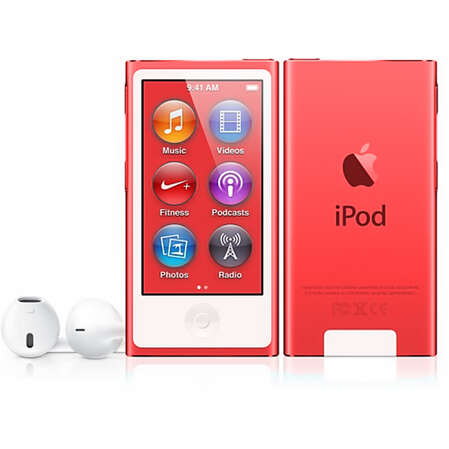 MP3-плеер Apple iPod nano 7G Generation 16gb Red (Product) (MD744)