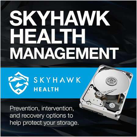 Внутренний жесткий диск 3,5" 20Tb Seagate (ST20000VE002) 256Mb 7200rpm SATA3 Surveillance SkyHawk AI