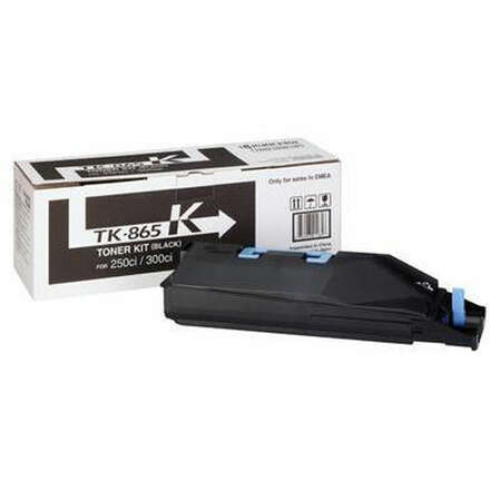Картридж Kyocera TK-865K Black для TASKalfa 250ci/300ci (20000стр)