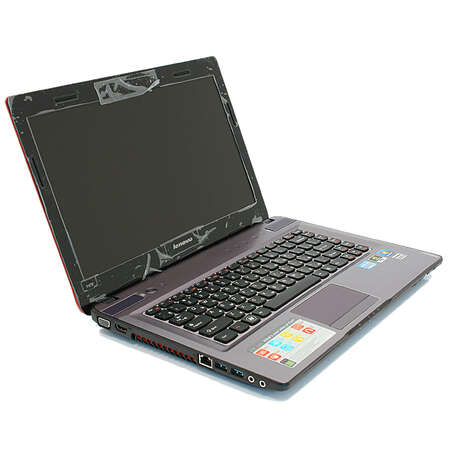 Ноутбук Lenovo IdeaPad Y470A1 i7-2630QM/4Gb/750Gb/DVD/NV 550M 1Gb/14"/Wifi/BT/Cam/Win7 HB black 