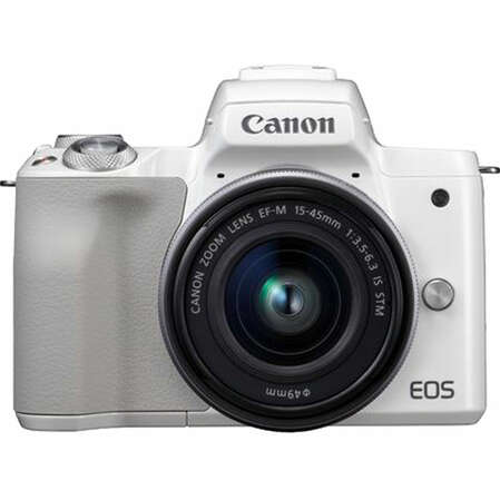 Цифровая фотокамера Canon EOS M50 kit 15-45 IS STM White