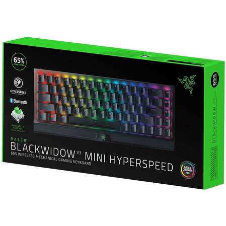 Клавиатура Razer BlackWidow V3 Mini HyperSpeed (Green Switch) Black