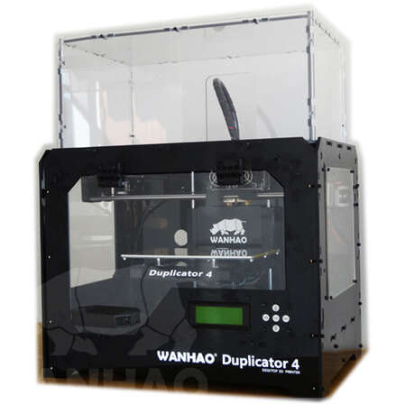 3D принтер Wanhao Duplicator 4X Black  SH В черном Корпусе 1 экструдер