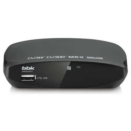 Ресивер BBK SMP002HDT2 темно-серый DVB-T2