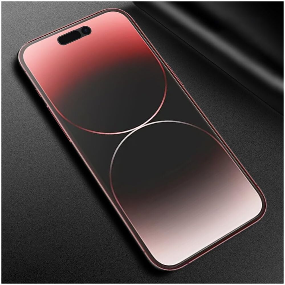 Защитное стекло для Apple iPhone 15 Red Line, с черной рамкой