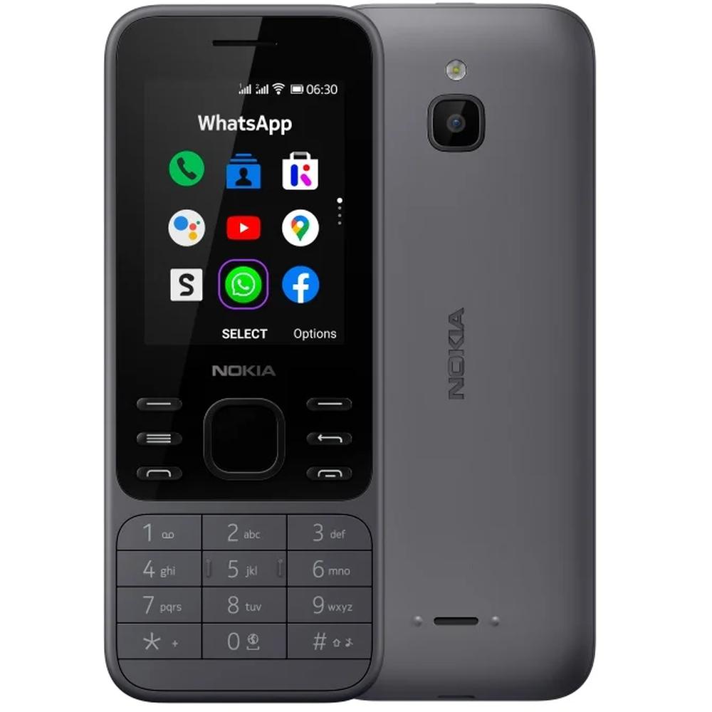 Мобильный телефон Nokia 6300 4G (TA-1294) Charcoal