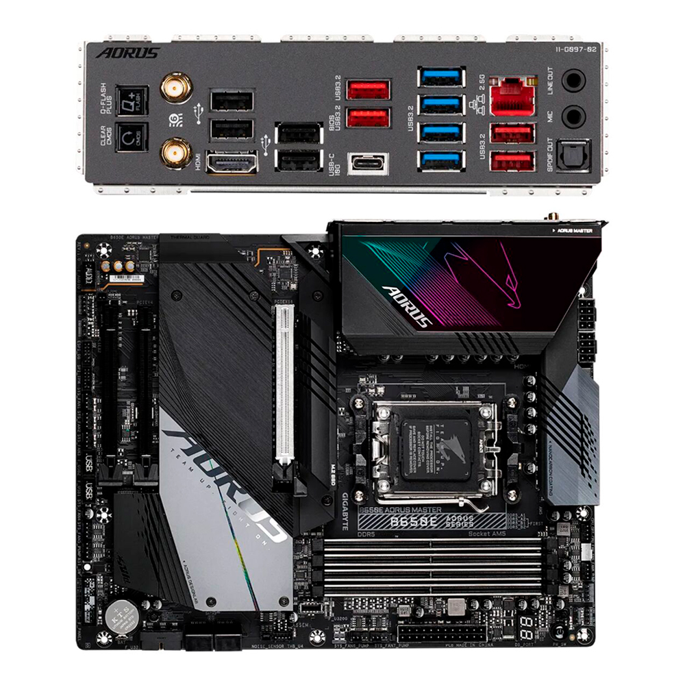 Материнская плата Gigabyte B650E AORUS Master Socket-AM5 AMD B650 ...