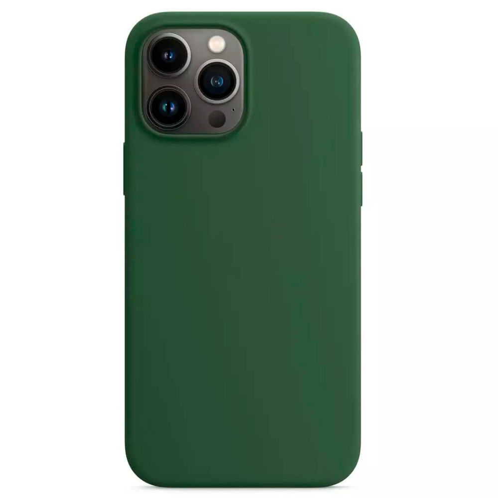 Чехол для Apple iPhone 14 Pro Red Line УТ000032615 с микрофиброй для  MagSafe Pine Green