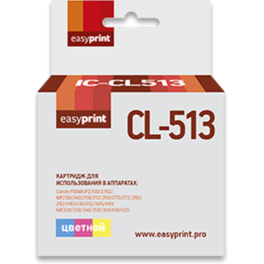 Картридж EasyPrint IC-CL513 (CL-513) для Canon PIXMA iP2700/MP230/260 .