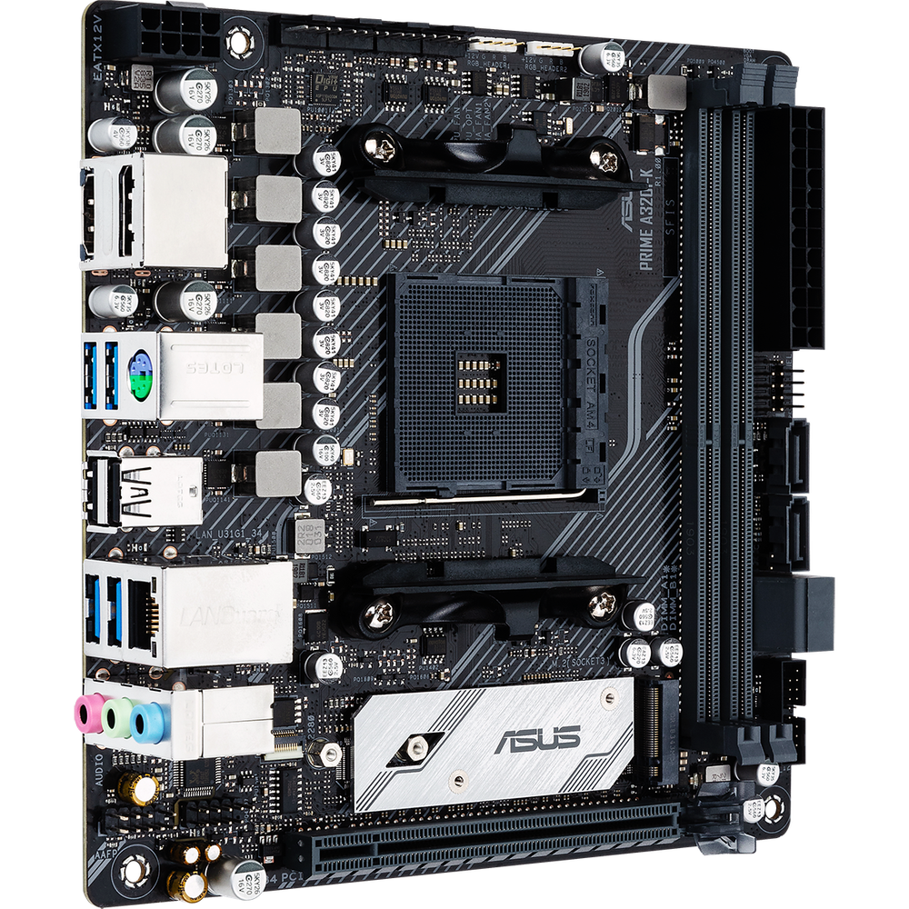 Материнская плата ASUS Prime A320I-K/CSM A320 Socket AM4 2xDDR4 ...
