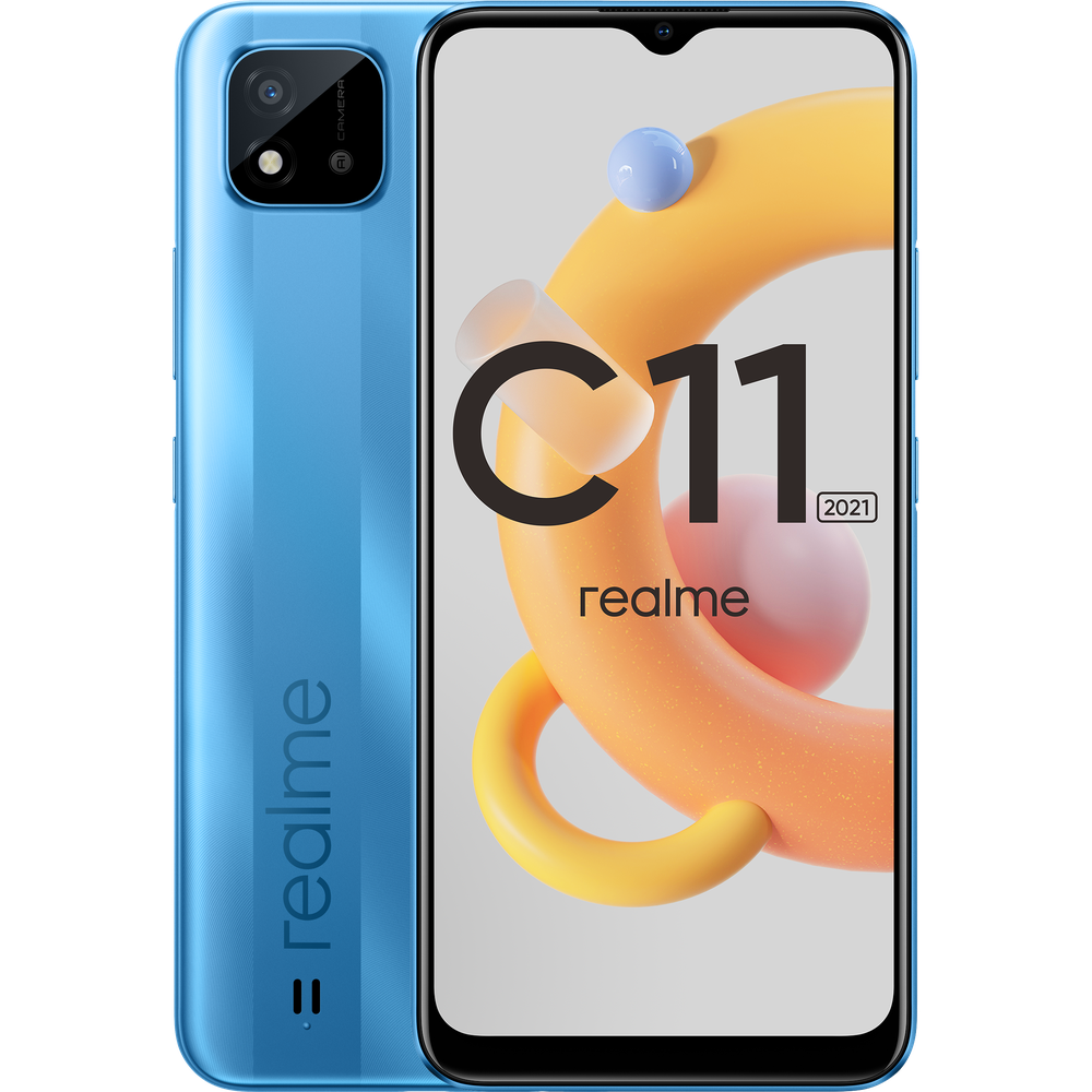 Смартфон Realme C11 2021 4/64GB Blue