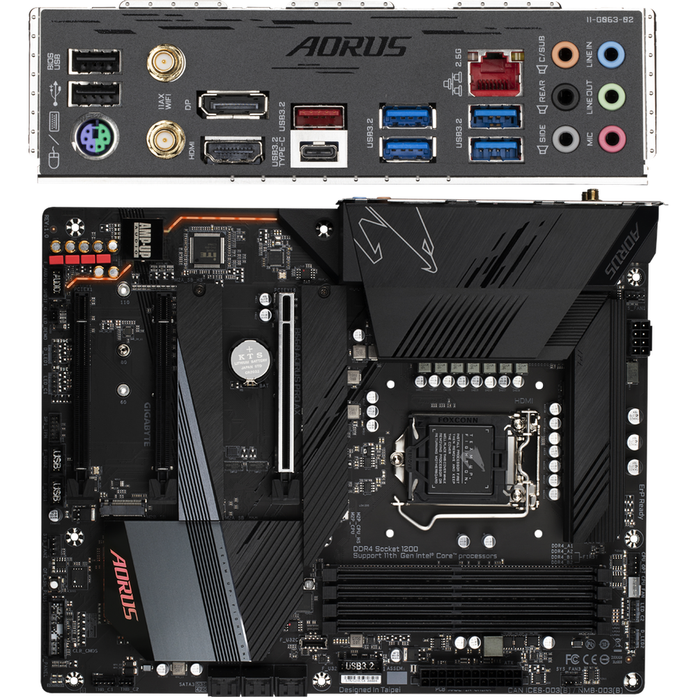 Материнская плата Gigabyte B560 AORUS Pro AX B560 Socket1200 4xDDR4