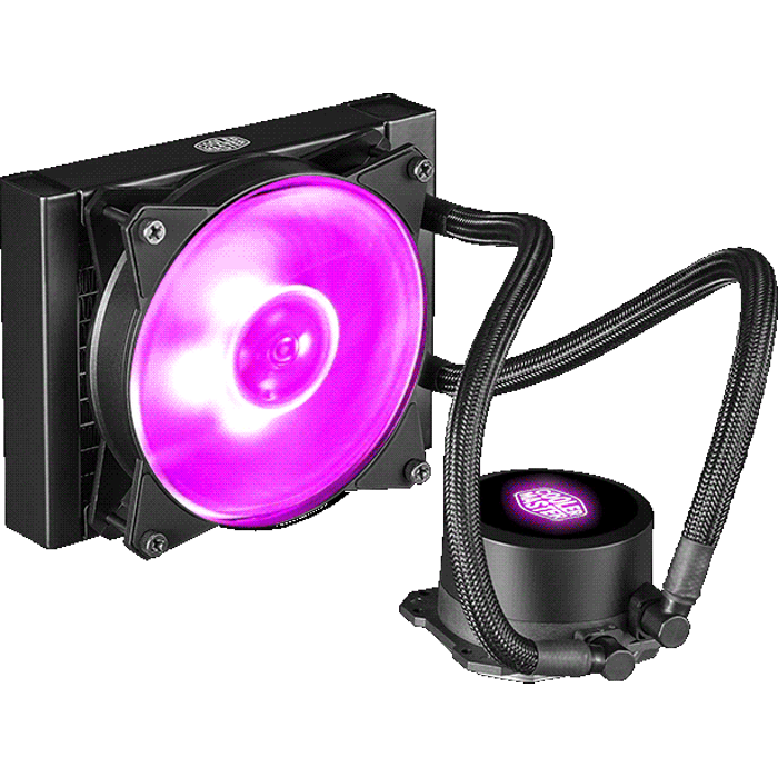 Cooler master masterliquid lite 120. Cooler Master MASTERLIQUID ml120l. Водяное охлаждение Cooler Master MASTERLIQUID ml120l RGB. Кулер для процессора Cooler Master MASTERLIQUID ml120l RGB. Coolermaster MASTERLIQUID ml120 RGB.