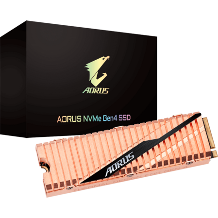 Внутренний SSD-накопитель 1000Gb Gigabyte AORUS (GP-ASM2NE6100TTTD) M.2 PCIe NVMe 4.0 x4