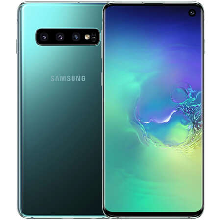 Смартфон Samsung Galaxy S10 SM-G973 8/128 GB аквамарин