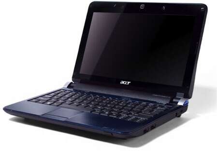 Нетбук Acer Aspire One D AOD250-0BB Atom-N270/1G/160/XP/10"/Blue (LU.S680B.175)