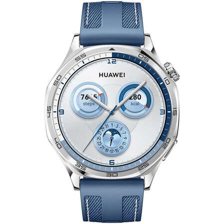 Умные часы Huawei Watch GT 5 Blue fluoroelastomer