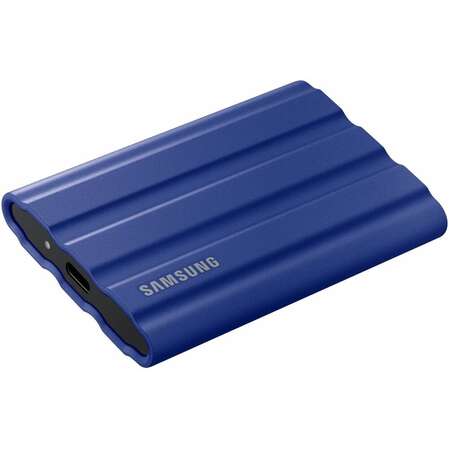 Внешний SSD-накопитель 2Tb Samsung T7 Shield MU-PE2T0R (SSD) USB 3.2 Type C Синий