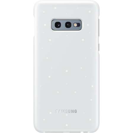 Чехол для Samsung Galaxy S10e SM-G970 LED Cover белый