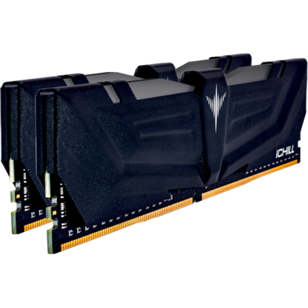 Модуль памяти DIMM 16Gb 2х8Gb DDR4 PC21300 2666MHz Inno3D iCHILL Black Heat spreader, XMP 2.0 (RCX2-16G2666)