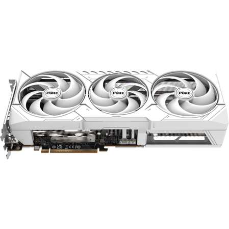Видеокарта Sapphire 16384Mb AMD Radeon RX 9070 XT Pure 16Gb (11348-02-20G) 2xDP, 2xHDMI, Ret
