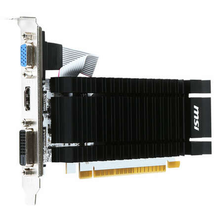 Видеокарта MSI GeForce GT 730 2048Mb, N730K-2GD3H/LP DVI, VGA, HDMI Ret