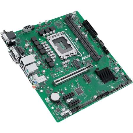 Материнская плата ASUS Pro H810M-C-CSM H810 Soc-1851 2xDDR5, 4xSATA3, 2хM.2, 1xPCI-E16x, 3xUSB3.2, 1xUSB3.2 Type C, D-Sub, DP, HDMI, Glan, mATX