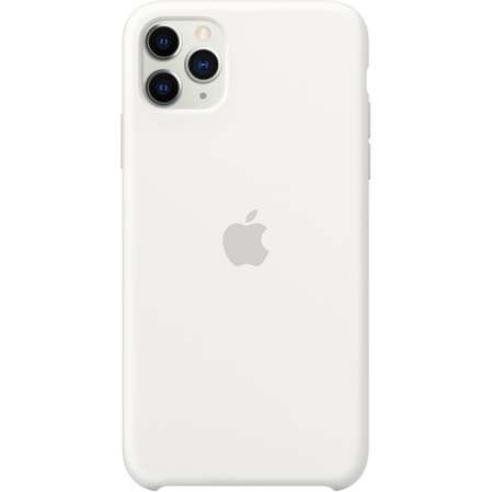 Чехол для Apple iPhone 11 Pro Max Silicone Case White
