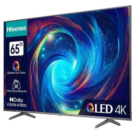 Телевизор 65" Hisense 65E7KQ PRO (4K Ultra HD 3840x2160, Smart TV) черный