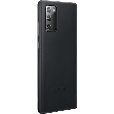 Чехол для Samsung Galaxy Note 20 SM-N980 Leather Cover чёрный