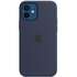 Чехол для Apple iPhone 12\12 Pro Silicone Case with MagSafe Deep Navy