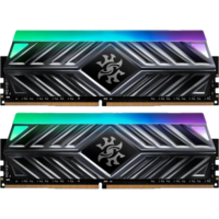 Модуль памяти DIMM 32Gb 2х16Gb DDR4 PC28800 3600MHz ADATA XPG Spectrix D41 RGB Grey (AX4U360016G18I-DT41)