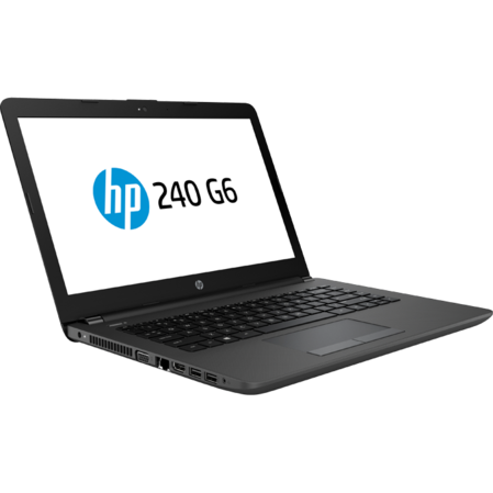 Ноутбук HP 240 G6 4QX60EA Core i5 7200U/4Gb/128Gb SSD/14.0"/DVD/Win10Pro Silver