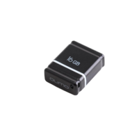USB Flash накопитель 16GB Qumo Nano ((QM16GUD-NANO-B) USB 2.0 черный