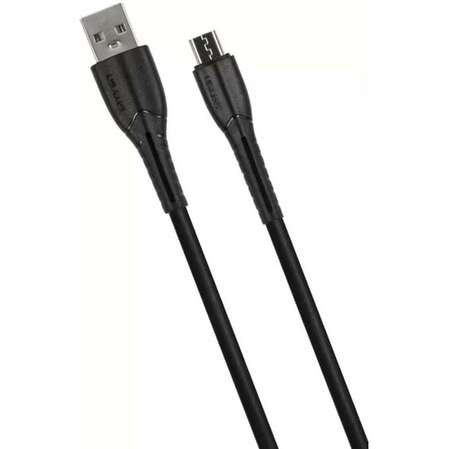Кабель USB-MicroUSB 1m черный Usams U35