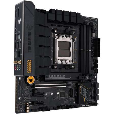 Материнская плата ASUS TUF Gaming B650M-E WiFi B650 Socket AM5 4xDDR5, 4xSATA3, 2xM.2, 1xPCI-E16x, 3xUSB3.2, 1xUSB3.2 Type C, 2xDP, HDMI, WiFi, 2.5Glan, mATX