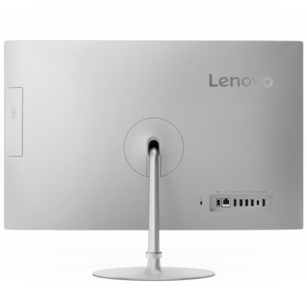Моноблок Lenovo IdeaCentre 520-27ICB 27" QHD Core i5 8400T/8Gb/1Tb+128Gb SSD/AMD RX550 2Gb/DVD/DOS Silver