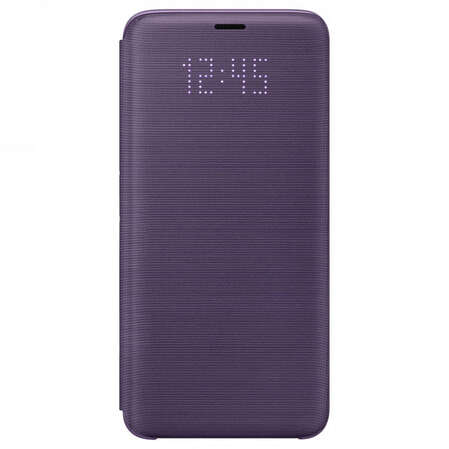 Чехол для Samsung Galaxy S9 SM-G960F LED View Cover фиолетовый